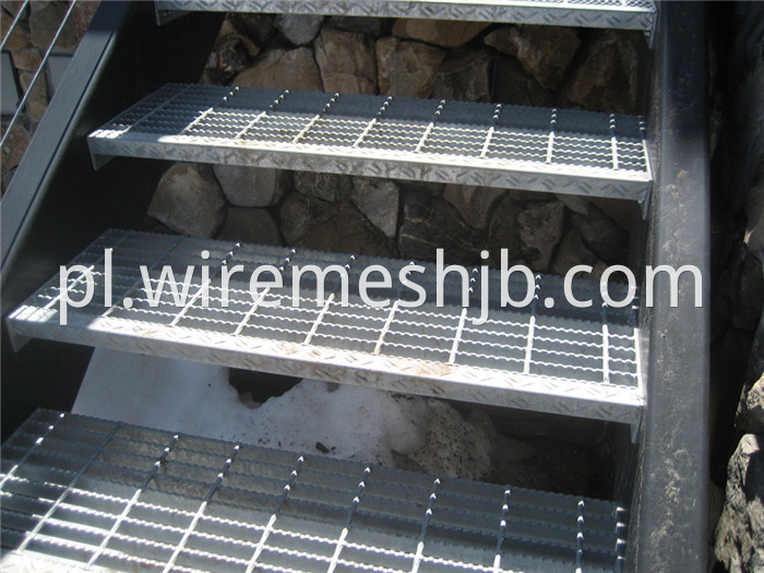 Steel Grating Stair Tread